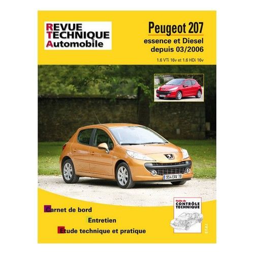 Revue Technique Automobile - Peugeot 207