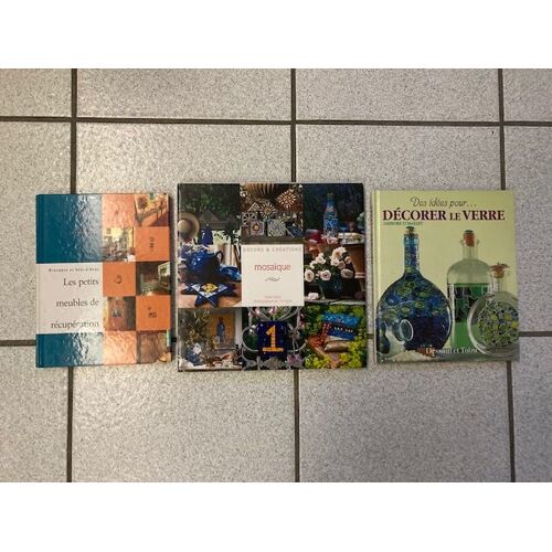 Lot De 3 Livres Travaux Manuels Deco