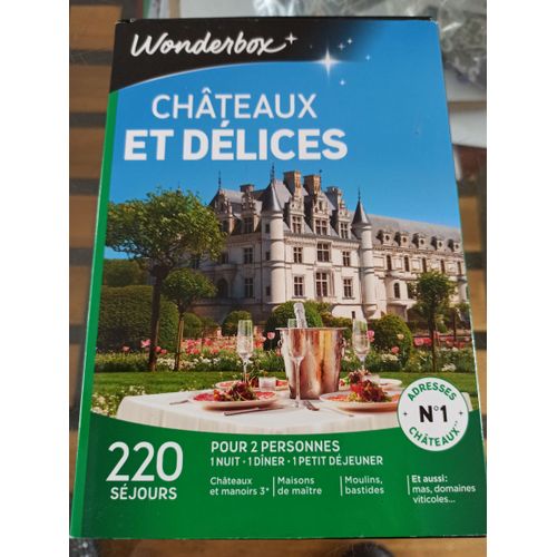 Wonderbox Châteaux Et Delices