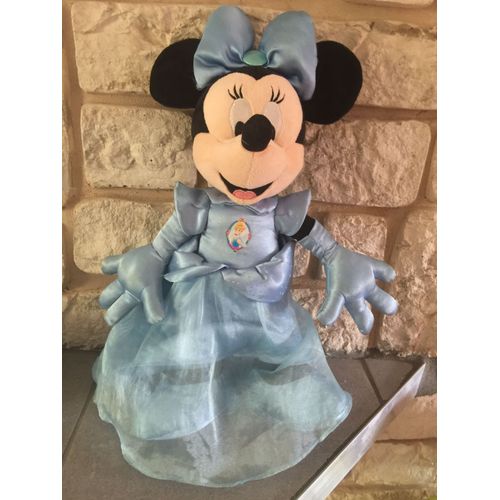 Peluche Doudou Princesse Minnie Cendrillon Disneyland Resort Paris 38 Cm