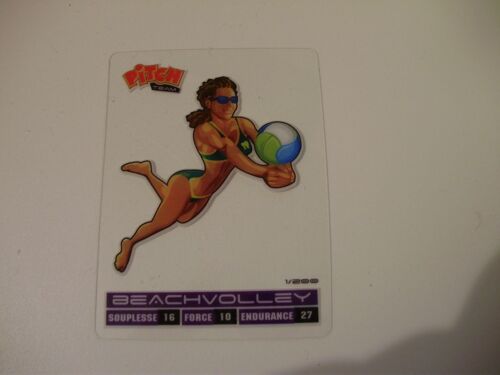 Carte Pitch Team Beachvolley