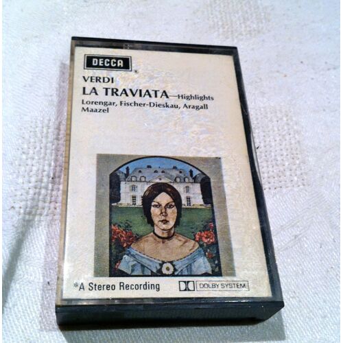 Traviata Verdi- Highlights,Lorengar,Fischer-Dieskau,Aragall, Maazel  Decca