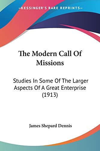 The Modern Call Of Missions