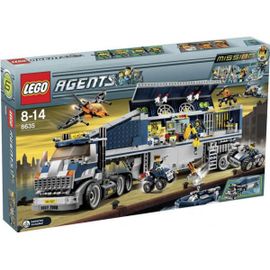 LEGO AGENTS 8635 - LE CENTRE DE COMMANDEMENT MOBILE