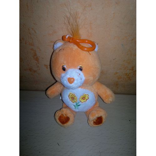 Porte Clef Peluche Bisounours Care Bears 15 Cm  Jamais Servi