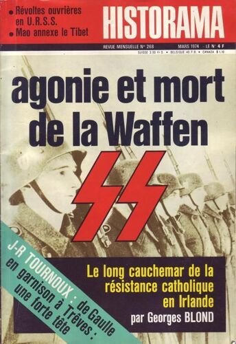 Historama  N° 268 : Agonie Et Mort De La Waffen Ss