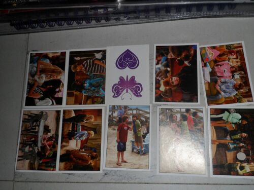 Lot De 10 Autocollant Pannini Hannah Montana