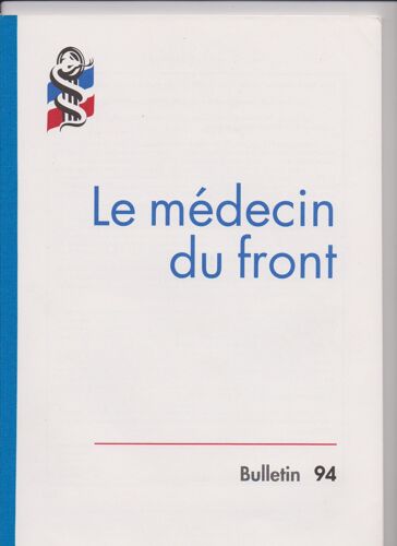 Le Médecin Du Front N°94