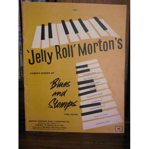 Jerry Roll Morton's Famous Series Of Blues And Stomps For Piano : Book 1