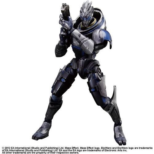 Square Enix Mass Effect Play Arts Kai Pre-Painted Figure: Garrus Vakarian [Import Japonais]