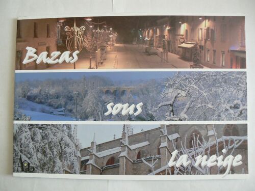 Bazas Sous La Neige