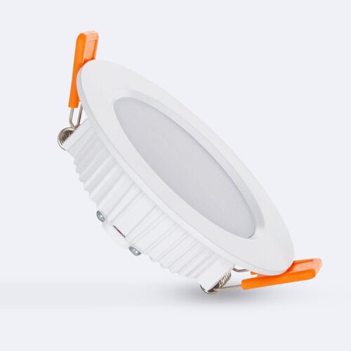 Downlight Led 10w Rond Aero 110 Lm/W Lifud Coupe Ø 80 Mm Blanc Chaud 2700k