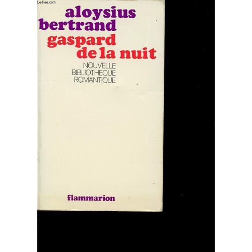 Gaspard De La Nuit 1