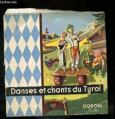 Disque Vinyle 33t Danses Et Chants Du Tyrol