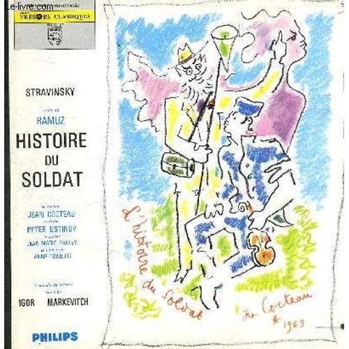 Disque Vinyle 33t Histoire Du Soldat