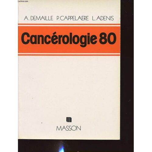 Cancérologie - N° 1980