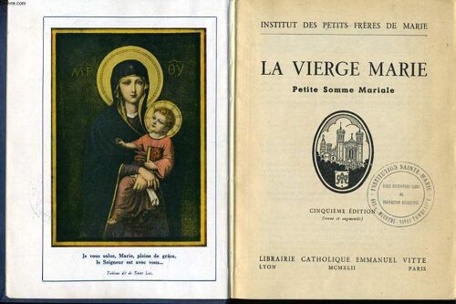 La Vierge Marie Petite Somme Mariale