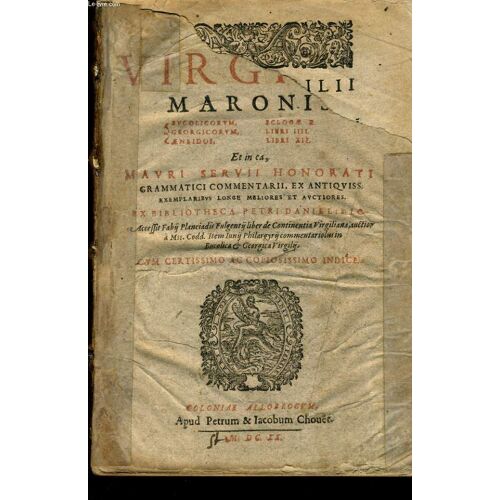 Maronis Bucolicorum Eclogae X, Georgicorum Libri Iiii, Aeneidos Libri Xii