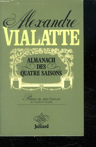 Almanach Des Quatre Saisons.