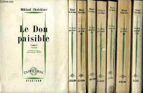 Le Don Paisible. En 8 Tomes.