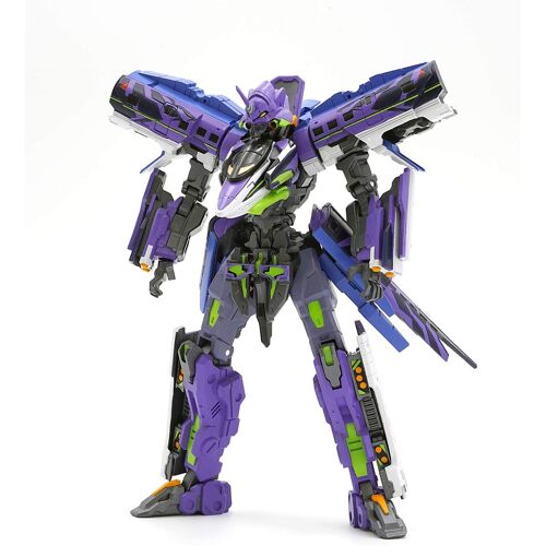 Revoltech Evangelion Evolution Ev-020 Shinkalion Mirai Kara Kita Shinsoku No Alfa-X: 500 Type Eva [Import Japonais]