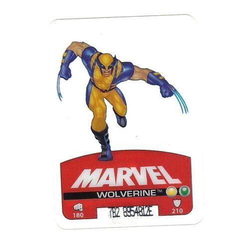 Carte Marvel Heroes 120 - Villains Heroes - Lamincards 2008