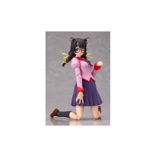 Figma Bakemonogatari Hanekawa Tsubasa (Non-Scale Abs&pvc Painted Fine Art Figure) [Import Japonais]