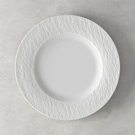 Villeroy & Boch Rock Blanc Ensemble De 6 Plateaux Plats 27 Cm