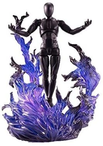 Soul Effect Burning Flame Dark Ver. Height Approx. 16cm Abs&pvc Figure [Import Japonais]