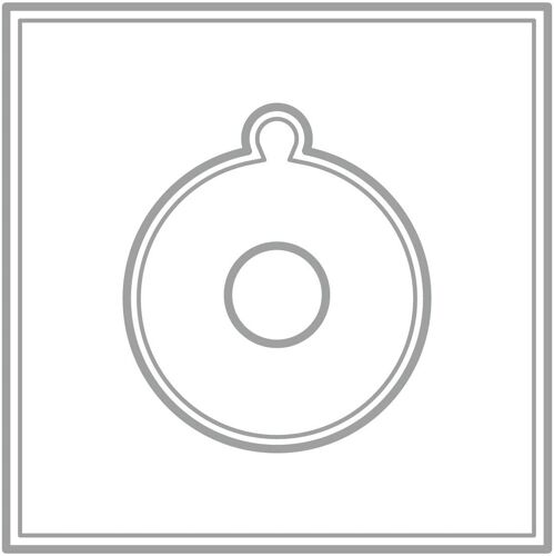 Kotobukiya Inner Base Round Pole Mini Figure Base (2 Pieces) [Import Japonais]