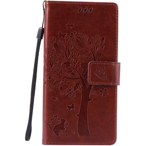 Coque Sony Xperia Z5, Sony Xperia Z5 Housse Coque, Etui Pour Sony Xperia Z5 (#10 Brun)