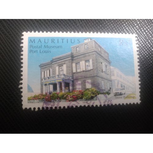 Timbre Ile Maurice Y T 1049 Musée De La Poste, Port Louis 2005 ( 090708 )