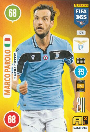 N° 175 - Carte Panini Foot - Adrenalyn Xl - Fifa 365 - 2021 - Marco Parolo - Ss Lazio