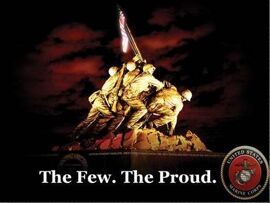 Us Marines - Memorial - Souvenir - Us Army Photo Collection