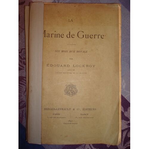 La Marine De Guerre Six Mois Rue Royale