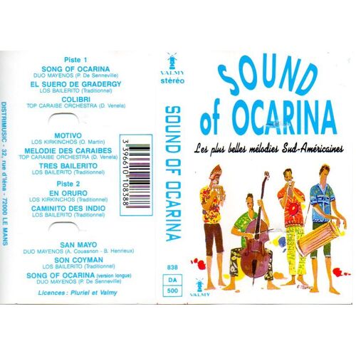 Sound Of Ocarina - Audio Cassette - Plus Belles Melodies Sud Americaines