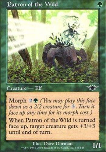 Protecteur De La Forêt  ( Patron Of The Wild ) - Magic Mtg - Legions Vf E 134 - C