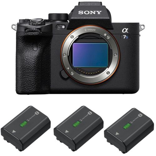 Sony Alpha a7S III Nu + 3 Sony NP-FZ100