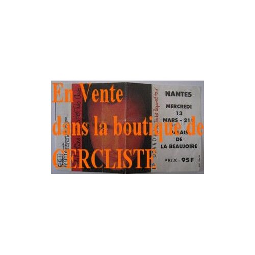 Ticket De Concert De Phil Collins 1985