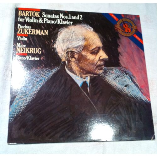 Sonatas Nos 1 And 2 For Violin And Piano /Klavier Zukerman , Violin,Neikrug, Klavier Piano