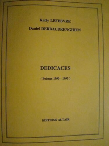 Dédicaces Poèmes 1990-1993