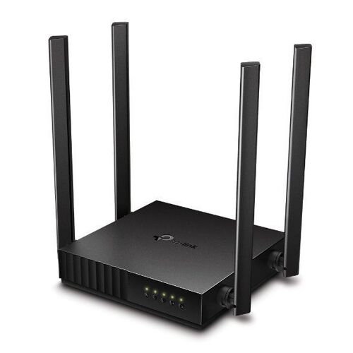 Routeur Wifi Tp-Link Archer C54 Ac1200 Double Ap/Routeur, 4x Lan, 1x Wan/ 300mbps 2.4/ 867mbps 5ghz, Droit À La Prise, Intérieur, Ap/Client/R