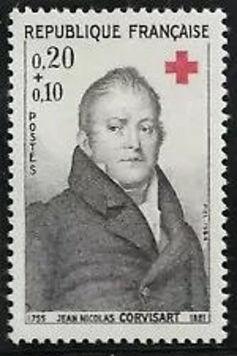 Timbre France 1964 Neuf ** Yt N° 1433 Jean Nicolas Baron Corvisart