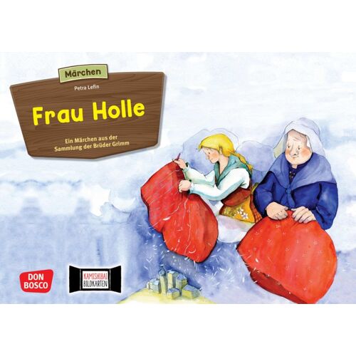 Frau Holle. Kamishibai Bildkartenset