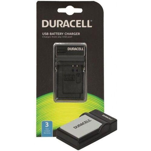 Duracell Ladegerät mit USB Kabel für DRC10L/NB-10L