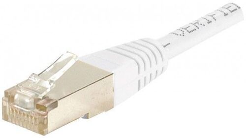 Dexlan 852664 Câble De Réseau Blanc 25 M Cat6 F/utp (ftp)