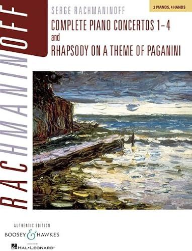 Rachmaninoff: Complete Piano Concertos 1-4 And Rhapsody On A Theme Of Paganini, Authentic Edition