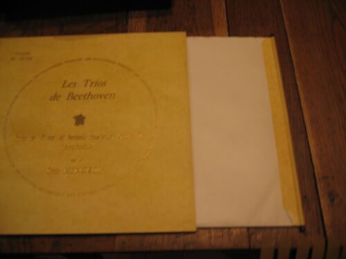 Van Beethoven En Si Bemol Majeur Op 97 "" Archiduc/ Mouvement  Allegro Moderato Scherzo /Vandante Cantabile :