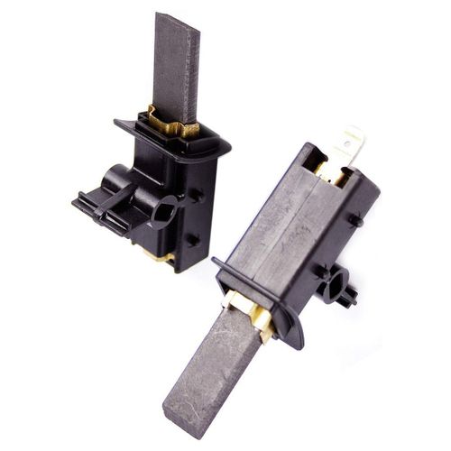 Jeu de 2 charbons moteur Lave-linge (52X5258 00600883 CALEX SIEMENS ELEKTRA-BREGENZ PITSOS PARIS-RHONE FUST NOVAMATIC MASTERCOOK MABE PRIVILEG BOREAL ARTHUR MARTIN ELECTROLUX TUCSON VEDETTE HAIER FAGO