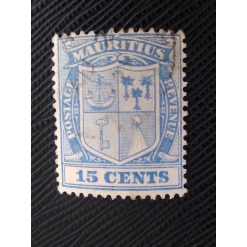 Timbre Ile Maurice Y T 169 Émissions D'armoiries De 1921 À 1926 1925 ( 020808 )